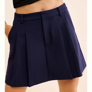 Anthropologie Avery Pleated Skort NWT